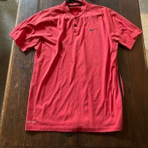 Nike Tiger Woods Red Polo Medium